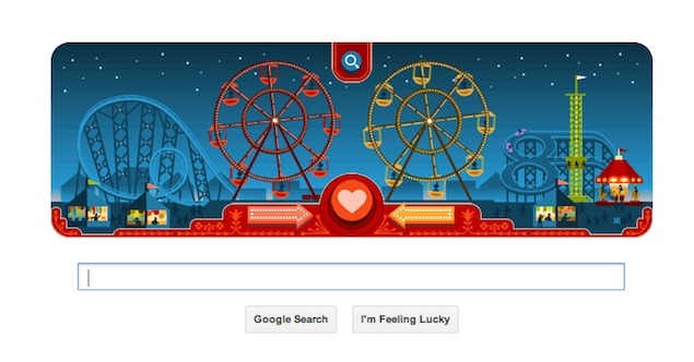 Valentine's Day Google doodle depicts many shades of love and life
