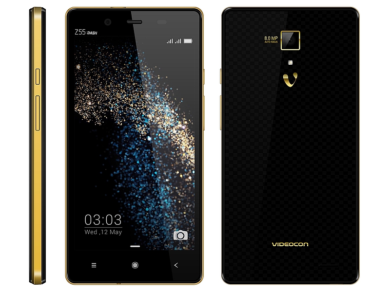 Videocon Z55 Dash With 8-Megapixel Camera Launched at Rs. 8,499