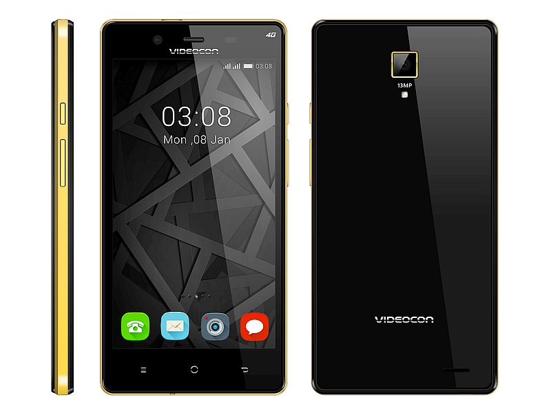 Videocon Z55 Krypton With 13-Megapixel Camera Launched at Rs. 7,999