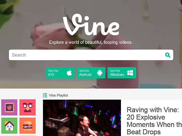 Vine's Web Interface Revamped With Featured Sections, Playlists and More