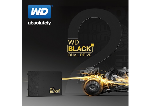 WD introduces 2.5-inch dual-drive with 120GB SSD + 1TB HDD
