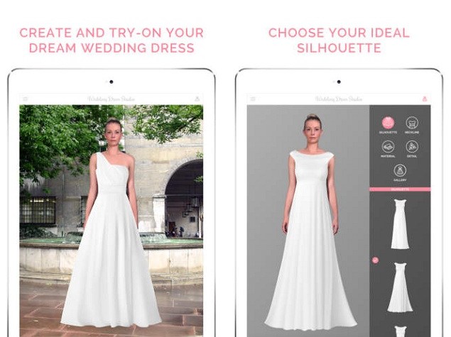 Now, Apps to Help Brides Track Down the Perfect Wedding Gown