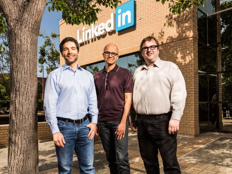 Microsoft to Buy LinkedIn for $26.2 Billion