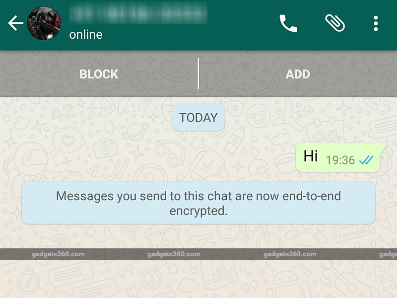 WhatsApp for Android Now Shows End-to-End Encryption Notification, and More