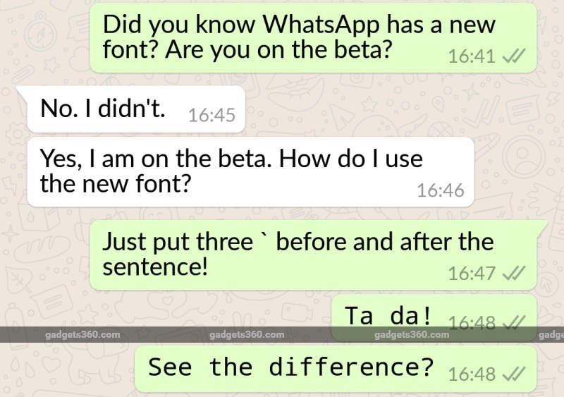 WhatsApp May Soon Get a New Font
