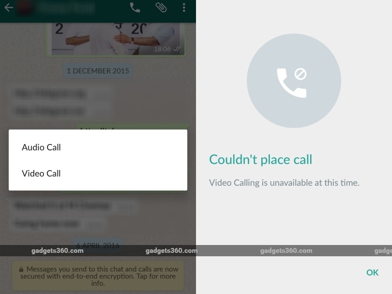 WhatsApp Video Calling Feature Spotted in Android Beta Update