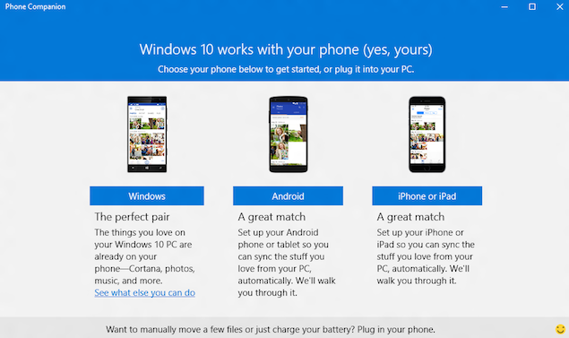 your phone companion windows 10 download