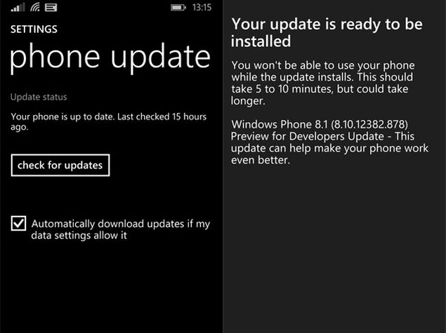 Microsoft Updates Windows Phone 8.1 Developer Preview Based on Feedback