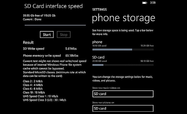 Windows Phone 8 features 128GB microSD card support, user discovers
