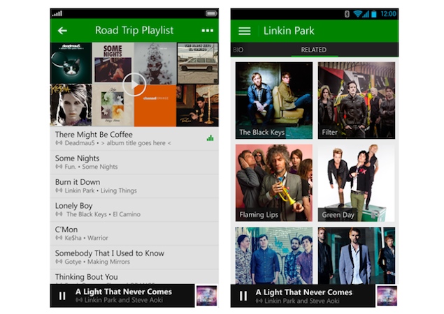 Microsoft releases Xbox Music apps for Android and iOS