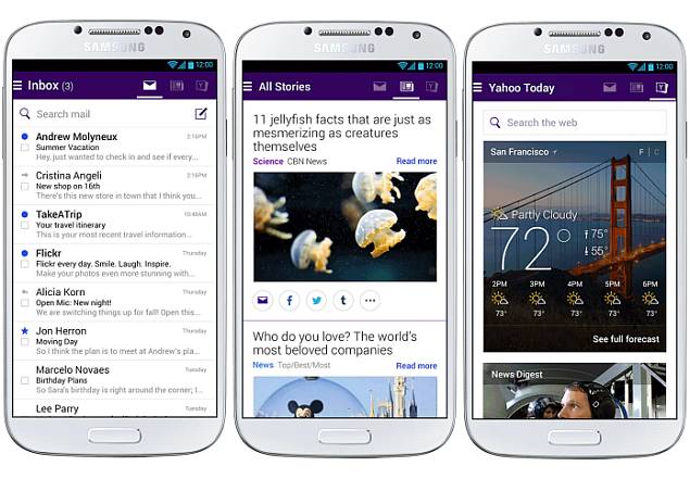 yahoo mail app for android download