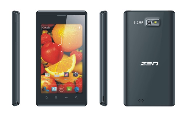 Zen Mobile launches dual-SIM Ultraphone U4 with 4.3-inch display, Android 2.3