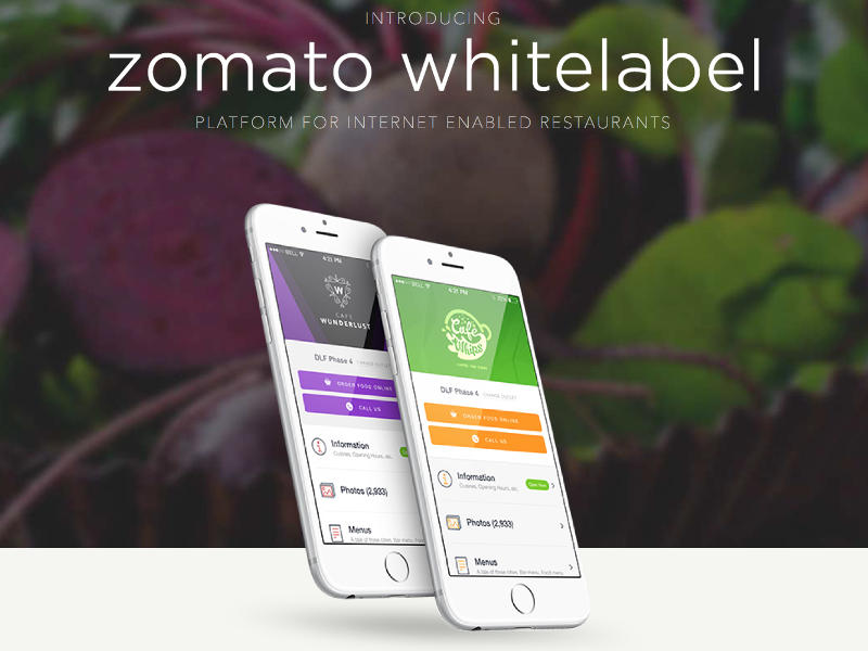 Zomato Launches Whitelabel App Platform for Restaurants