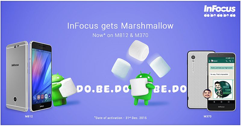 InFocus M370, M812 to Receive Android 6.0 Marshmallow Update in December