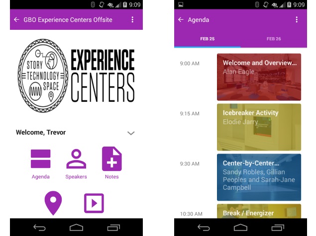 Google Testing 'Interactive Events' App for Android