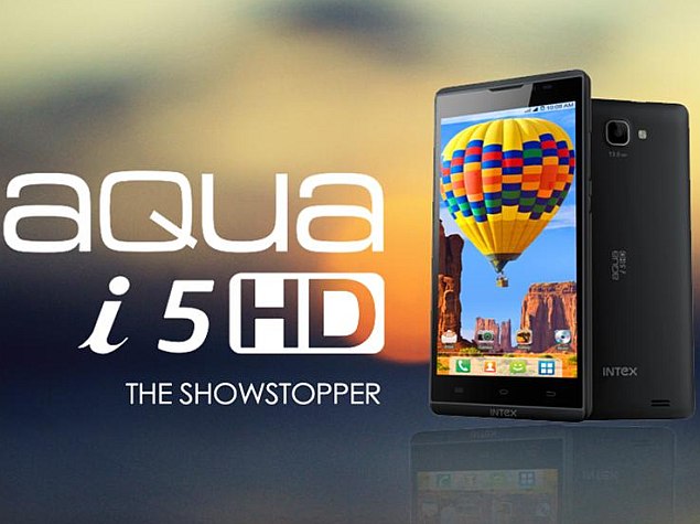 Intex Aqua i5 HD With 13-Megapixel Camera Launched at Rs. 9,990