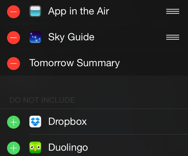 How to Add Widgets to iOS 8's Notification Centre