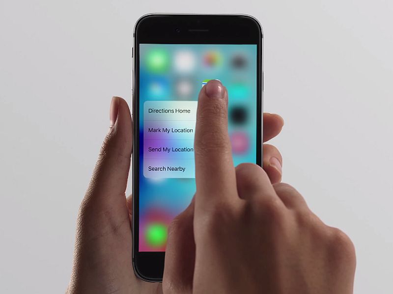 Apple Sued by Immersion for Allegedly Stealing 3D Touch Technologies