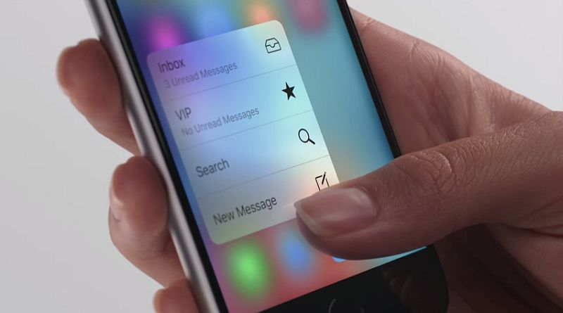 Google Finds a Fascinating Use for Apple's iPhone 3D Touch Display