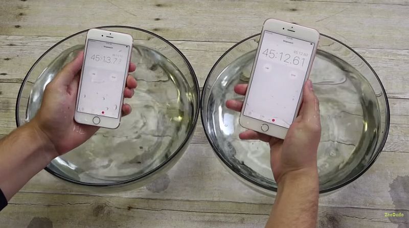 Iphone 6s Iphone 6s Plus Survive Water Immersion Test Technology News