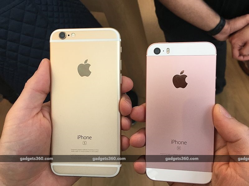 koepel component Exclusief Apple iPhone SE vs iPhone 5s vs iPhone 6s | NDTV Gadgets 360