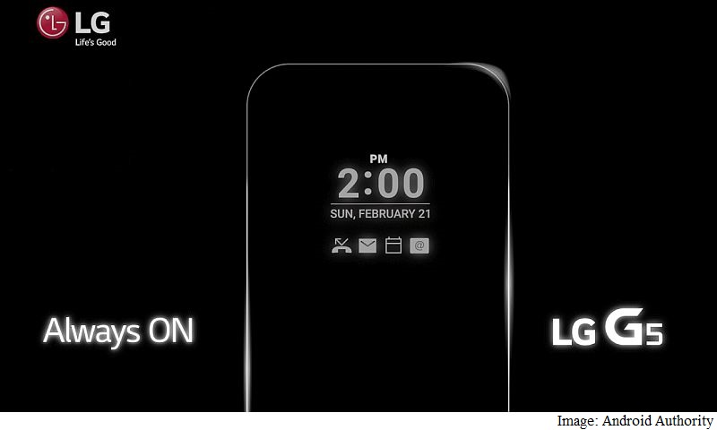 LG G5 Leaked Teaser Shows 'Always On' Display