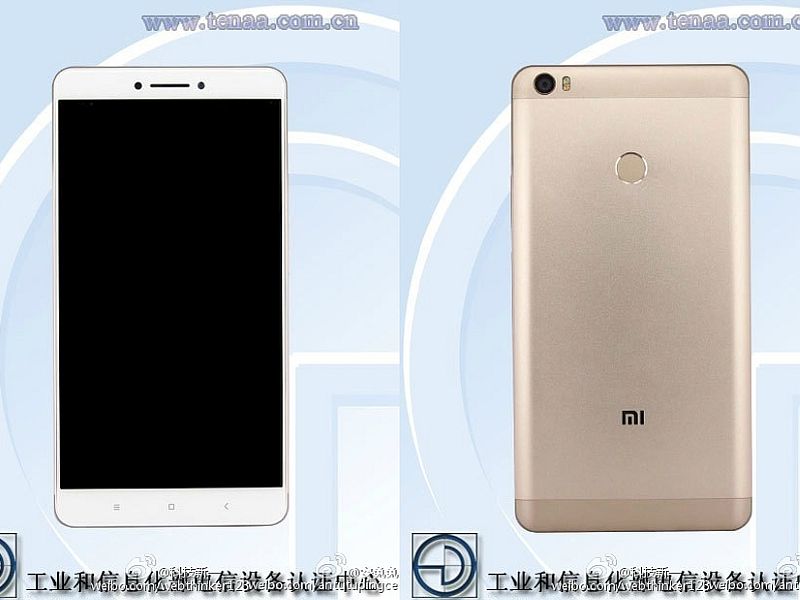 Xiaomi Mi Max Allegedly Hits Certification Site With Images, Specifications