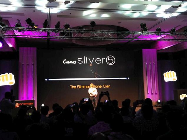 Micromax ने लॉन्च किया स्लिम स्मार्टफोन Canvas Sliver 5, कीमत 17,999 रुपये