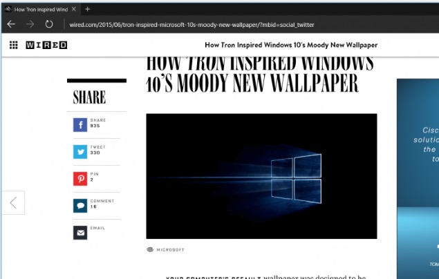 Microsoft Edge Browser Gets New Features in Latest Builds, Keeps IE-Like Logo