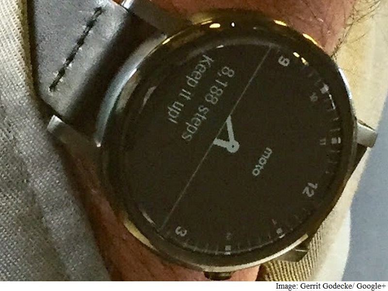 Moto 360 Smartwatch Successor Leaked in Multiple Images