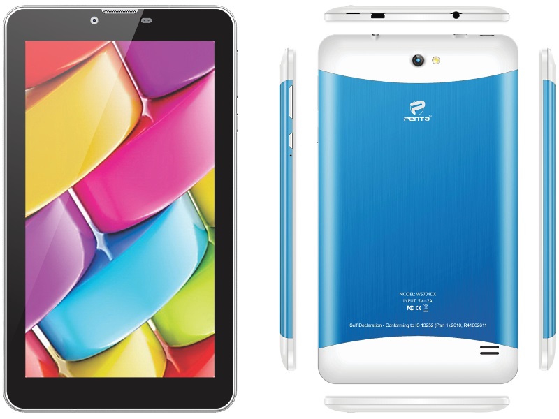 Penta T-Pad WS704DX 3G Tablet With 7-Inch Display Launched at Rs. 4,999