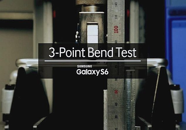Samsung Disputes Galaxy S6 Edge Bend Test With One of Its Own