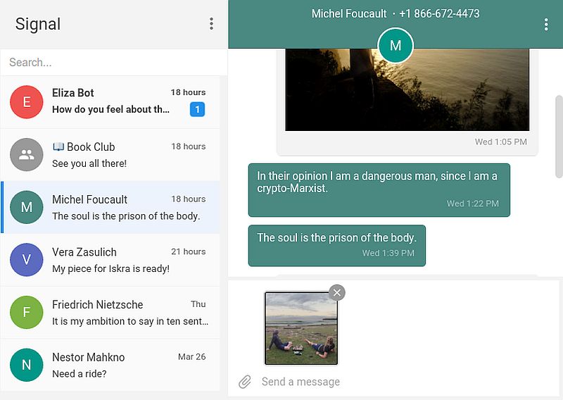 google signal messenger app