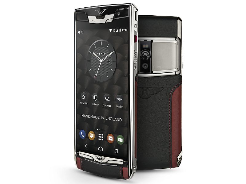 Vertu Signature Touch for Bentley Premium Smartphone Launched