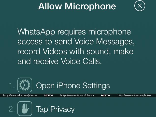 WhatsApp iPhone App Confirms Voice Calling Feature Launch Imminent
