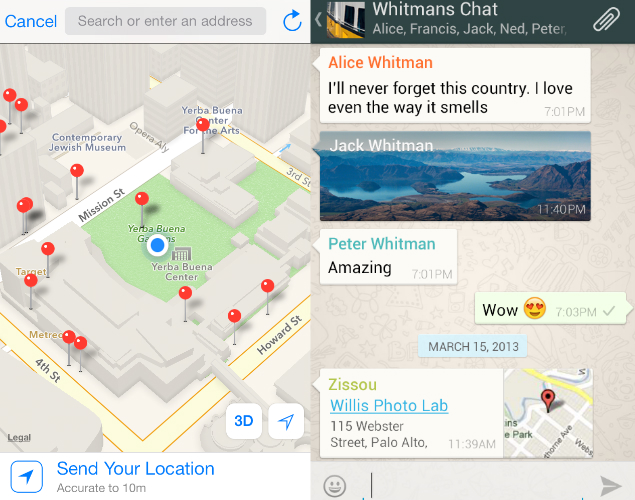 How to Share Location on WhatsApp