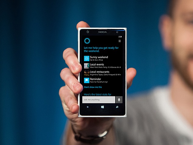 Microsoft's Cortana Now Shows More Categories of Interests in India