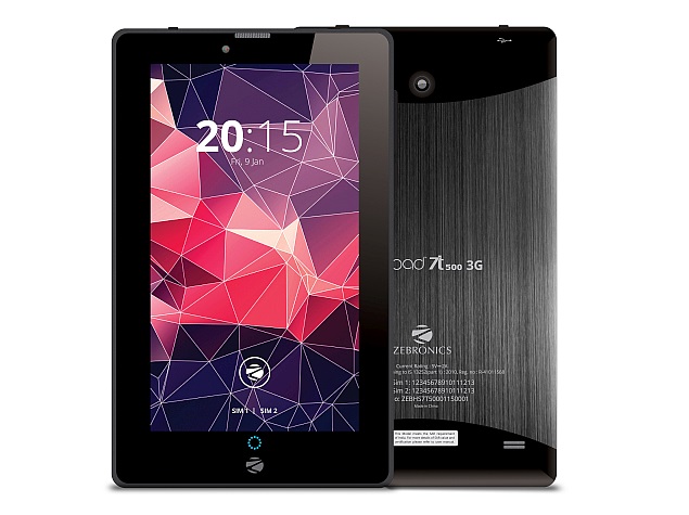 Zebronics Zebpad 7T500 Voice-Calling Tablet Launched at Rs. 7,490